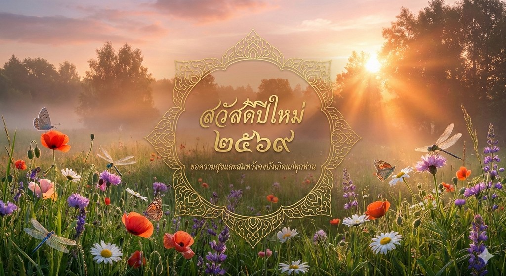 สวัสดีปีใหม่ 2569
