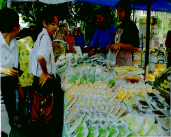 รูปคนขายขนม